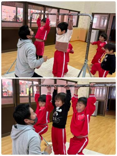 >年少さんの体操教室～*^^*