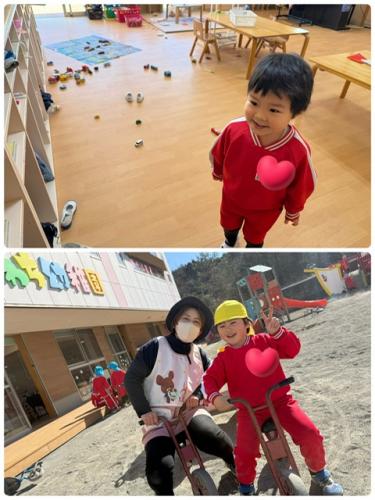 >外遊び日和～*^^*