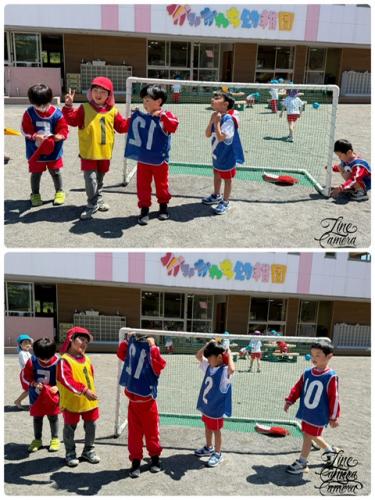 サッカーやりた～い！！