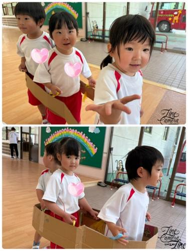 新幹線かな？それとも～かみかわちLRTかな（笑）！！