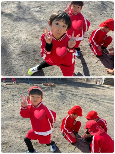 外遊び日和ですね～*^^*