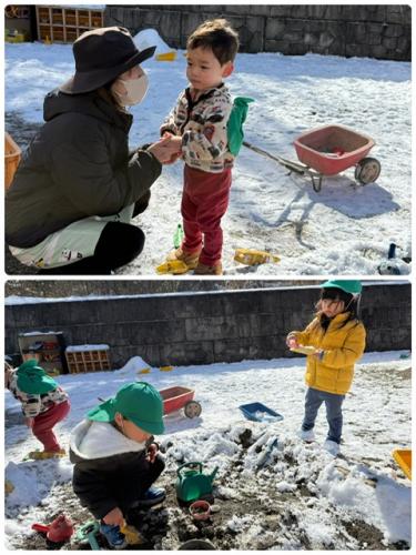 ゆきあそび～*お部屋の中のあそびも楽しいよ～*
