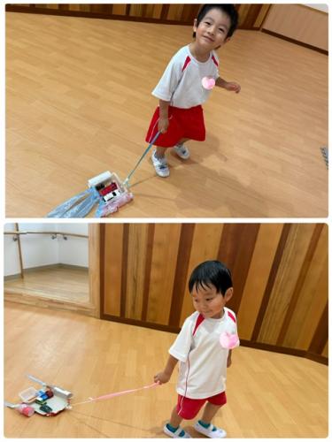 朝の自由遊びの時間をぱしゃり～！！*^^*