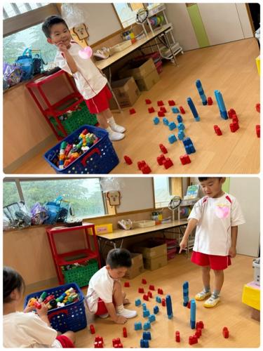 年中さんの自由遊びをぱしゃり～！！