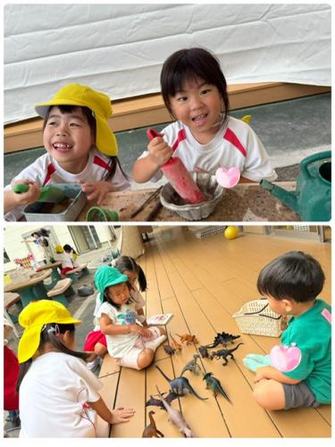 外遊びはたのしいねぇ～*^^*