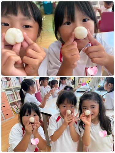 「おつきみ」といったら・・・*^^*つづき