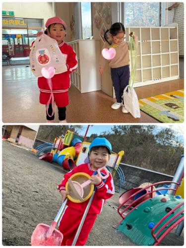 たこ揚げ遊びをしたよ～*