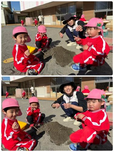 外遊び日和ですね～*^^*