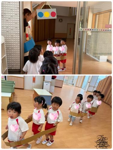 新幹線かな？それとも～かみかわちLRTかな（笑）！！