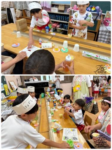 いらっしゃいませ～*なにかおうかなぁ～*