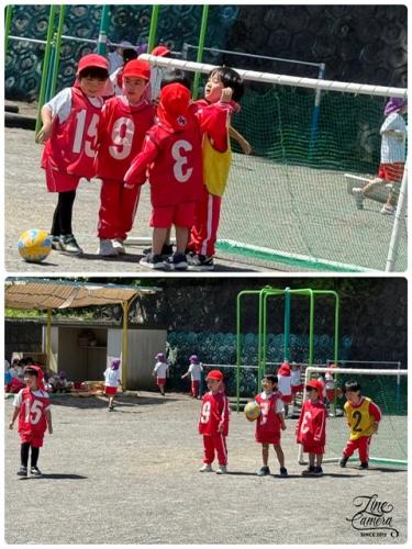 サッカーやりた～い！！
