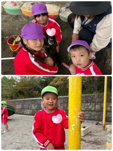 ぱんだちゃんがサッカーやってるよ～