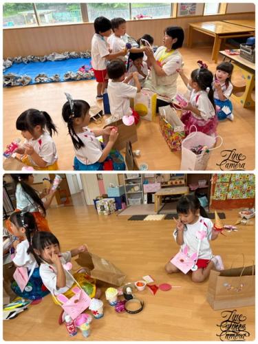 いらっしゃいませ～*なにかおうかなぁ～*