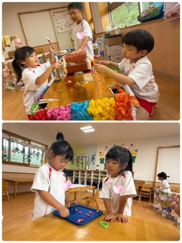 年中さんの自由遊びをぱしゃり～！！
